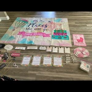 Oh baby the places she’ll go baby shower theme
